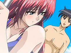 Step Sister And Brother Fuck Intensely In Pool, Almost Caught