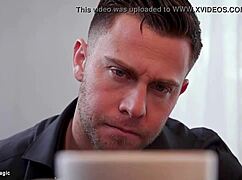 Milf Stepmom Guides Stepdaughter In Group Activity.