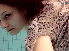 Loris Licicia Enjoys Underwater Swimming in the Nude