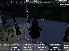 selka exposes naked under coat in public