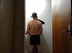 Cameras Catch Friends Fucking in the Hallway After Gym!