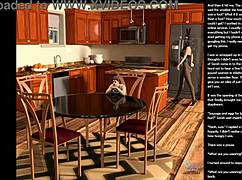 oh, check out this small gesture in episode 3 of 3d cartoon sex