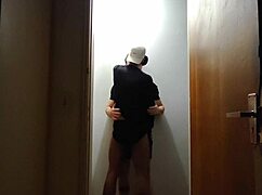 Cameras Catch Friends Fucking in the Hallway After Gym!