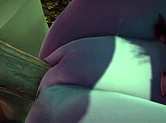 Overlord, Shalltear Bloodfallen in 3D Hentai Offers a Wild Blow Job Uncensored