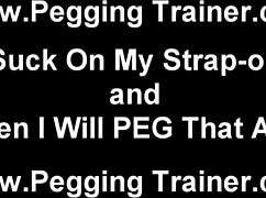 I'm Hammering Your Ass With Strapon!