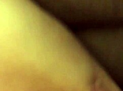 i'm with my friend's sexy bbw wife at the bar, getting so horny with her wet pussy