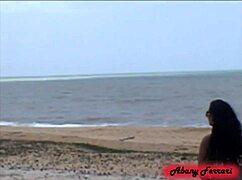 Thong Showing Pussy on Porto Seguro Beach