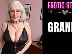 granny story about grandma's hot friend getting naughty in part 1