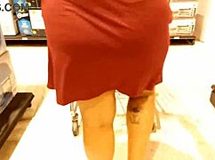 Wow, Shopping With Pregnant Lady In Store Gets Wild! Full On Xvideos Red!