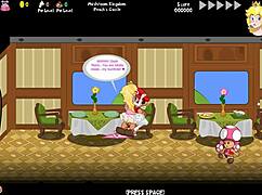 Peach's Intense Train Ride