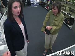 Amateur cashes in by sucking and riding dick hard.