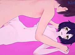 magia baiser utena hiiragi and haruka hanabishi magia magenta intense sex?