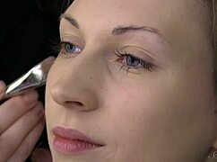 teen annett a poses nude backstage