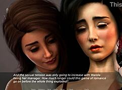 Beautiful Asian Milf Ms. Denvers Shows Big Tits in Anime Hentai Ep 38