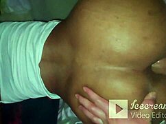 im stretching my stepdaughters big ass in doggystyle for anal creampie