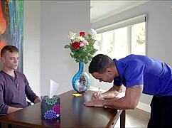 nextdoorbuddies - wild latino catches hot carter woods jerking off and joins rough ride