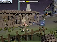 Intense gameplay in fuckerman