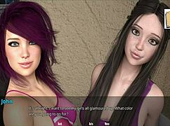 wvm 19 cheerleaders welcome john in 3d cartoon game