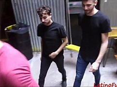 fucking fresh faces from the new gay bar scene tonight.