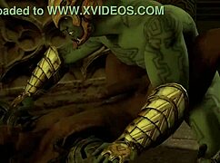 mortal kombat pt2 kano and johnny cage in suggestive gay sex