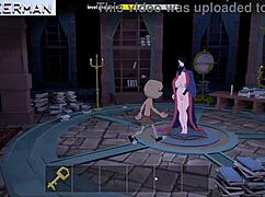 Intense gameplay in fuckerman