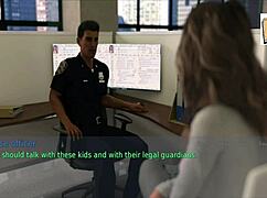 Wife And Stepmother In Intense Cartoon Scene