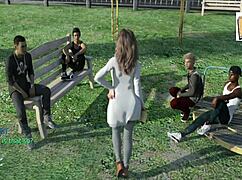 Wife And Stepmother In Intense Cartoon Scene