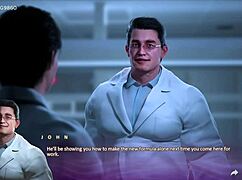 i watch my stepsis get a huge cumshot on her tight pussy in this 3d game