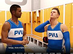 COMPLETE GAMEPLAY - University of Problems Part 2 with slutty cheerleader coed action