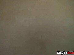 Cute blonde Krystal gets her tight ass stuffed outdoors