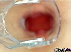 Hey babe, wanna see me toy this hairy pussy up close?