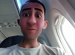 Step Gay Dad Gets Naughty on Flight 😈