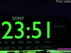 Milf 3D Hentai With Short Hair Green Shirt Big Chest Shorts Thong In Room