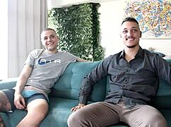 First gay sofa test, wanna see how it went?