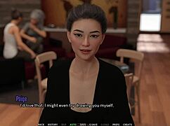 In Westview Academy part 7, does she squirt on big tits?