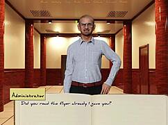 In bound to college 01, i meet my new gay roommate in a cute outfit with a big cock.