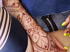 Boss Bent Over Skinny Secretary in Stockings, Destroying Her Tight Pussy on Desk