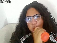 Penelope Olsen Squirts Hard in Homemade Toy Orgasm!