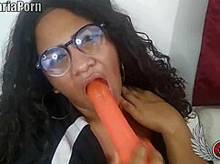 Penelope Olsen Squirts Hard in Homemade Toy Orgasm!