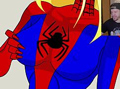 What if the spider-verse went completely wrong with uncensored hentai tits pussy creampie cosplay