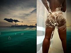 Coco Da Goddess in quick wet quickie