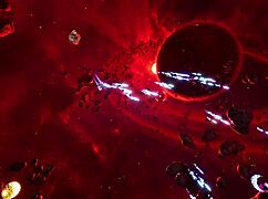 Oh wow, that hot robot slut is sucking my dick in space!