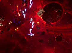 Oh wow, that hot robot slut is sucking my dick in space!