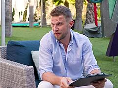 Busty Pornstar Natasha Nice Gets Ass Pounded in Interview 😏