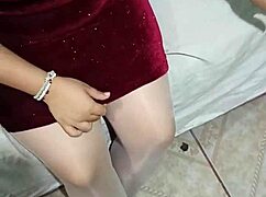 Unknown woman alone and sad at midnight asks for company and receives anal creampie in real video