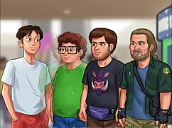 Complete gameplay of summertime saga part 15.