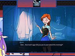 Blonde Princess Meets Redhead In Anime Cartoon Adventure Part 10