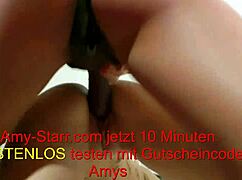 Holy Shit, Tattooed Blonde Lesbian Deflowers Young Girl With Dildo!