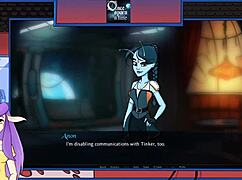 Blonde Princess Meets Redhead In Anime Cartoon Adventure Part 10