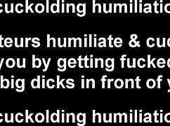 Watch Wife Taking Big Black Monster Cock In Humiliation